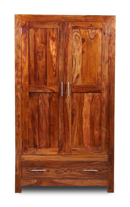 Cube Honey Double Wardrobe