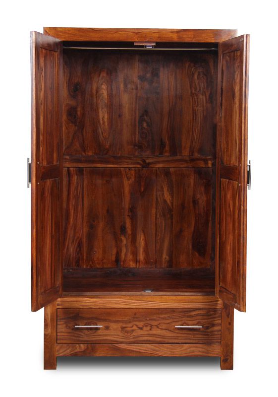 Cube Honey Double Wardrobe