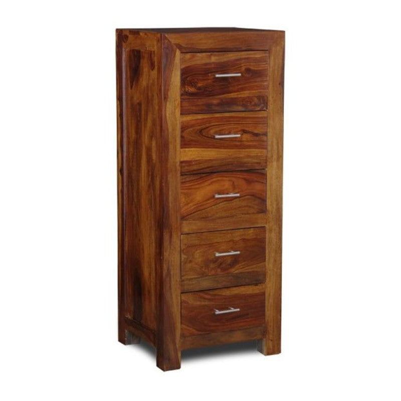 Cube 5 Drawer Tall Boy