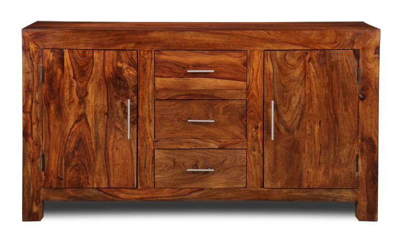 Cube Honey Large Sideboard
