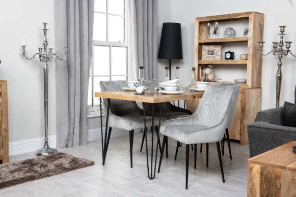 Light Vintage 140cm Dining Table - In Stock