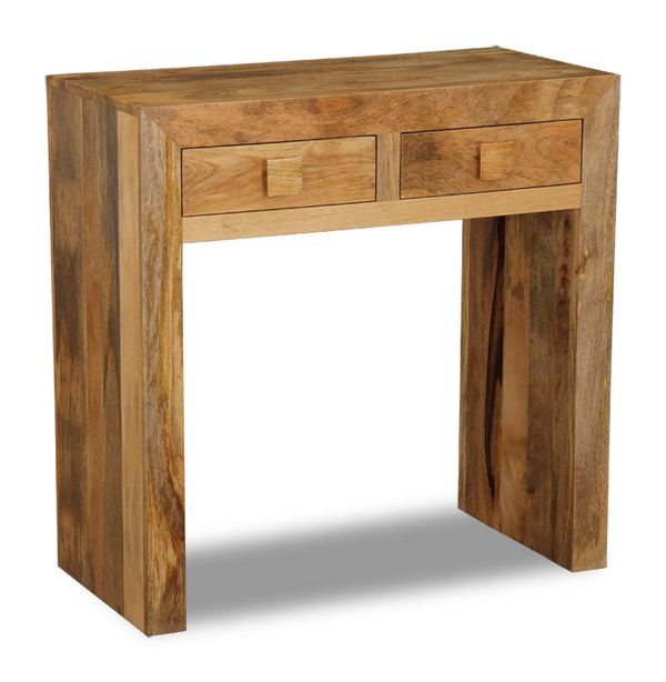 12L - Light Dakota Mango Wood 80CM Console Table