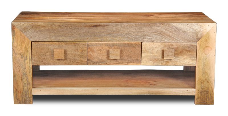 Light Dakota 6 Drawer Coffee Table