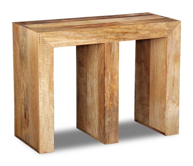 Light Dakota E Shaped Side Table