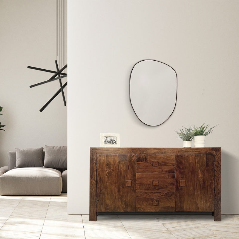 40N - Dakota Mango Wood 135CM Sideboard