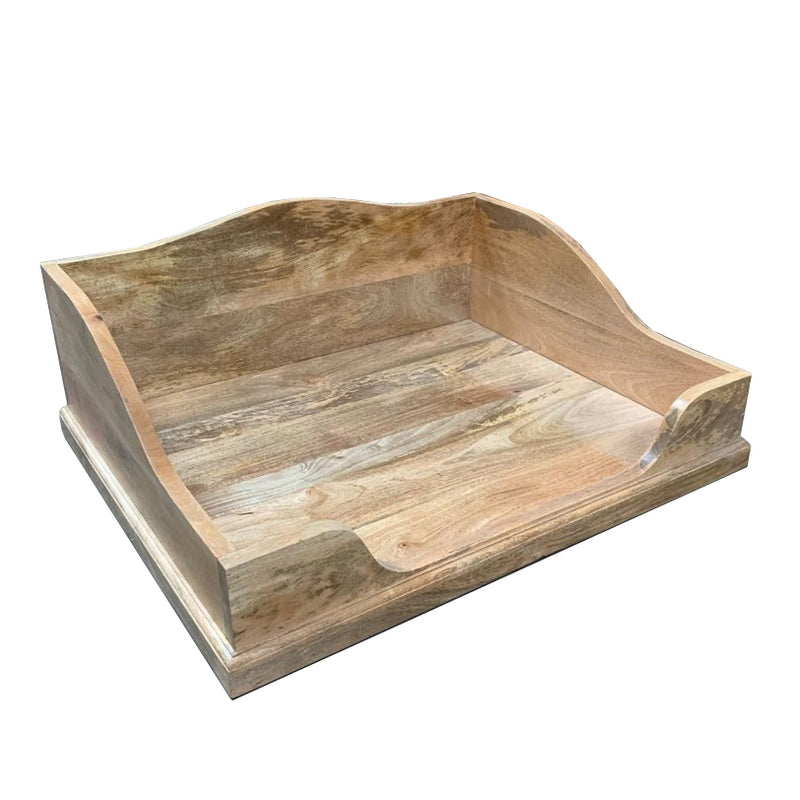 Wooden Dog Bed