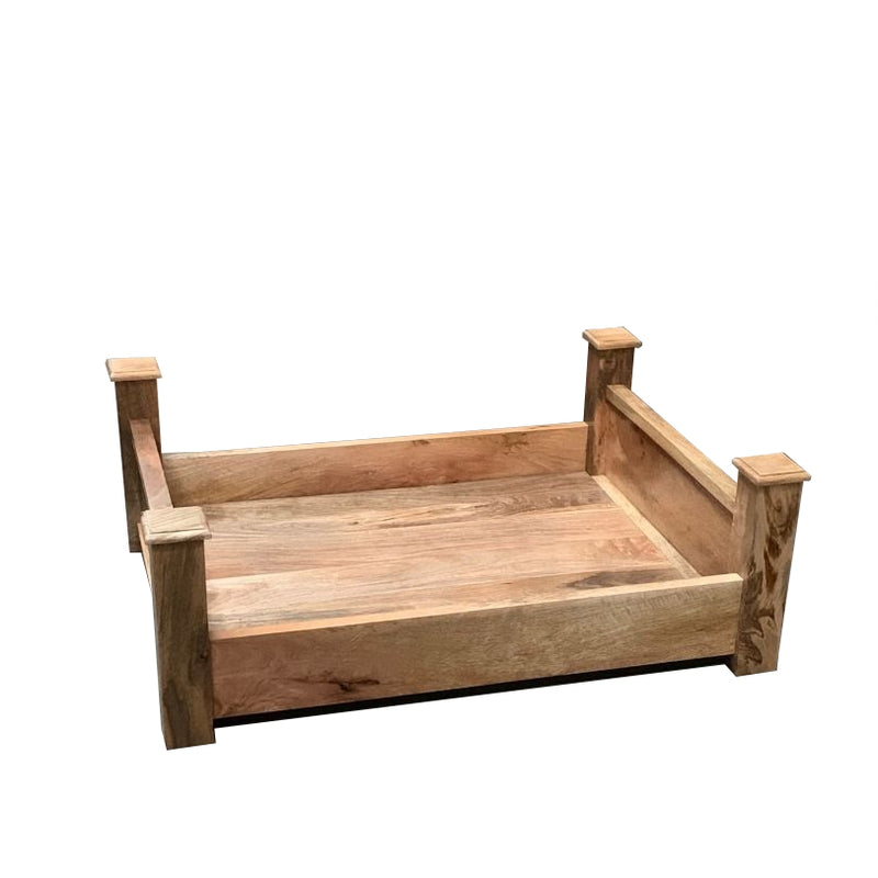 Wooden Dog Bed