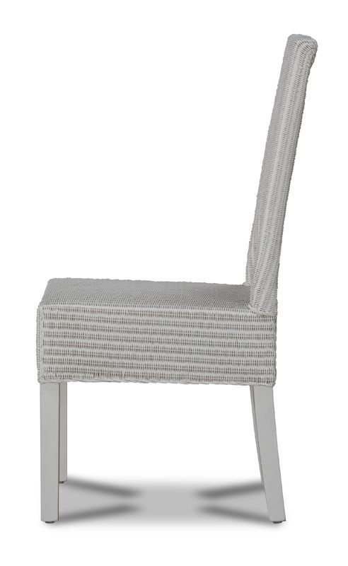 Lloyd Loom White Dynamo Dining Chair - Last 1 Remaining