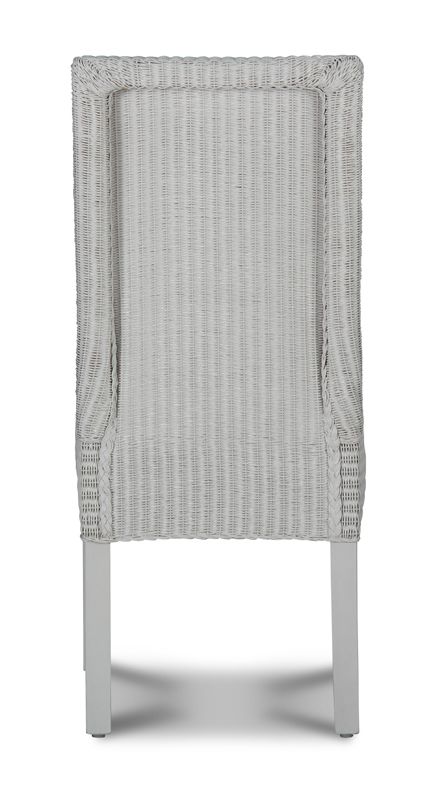 Lloyd Loom White Dynamo Dining Chair - Last 1 Remaining