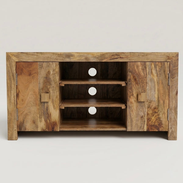 Light Dakota 120cm Corner TV Unit - In Stock