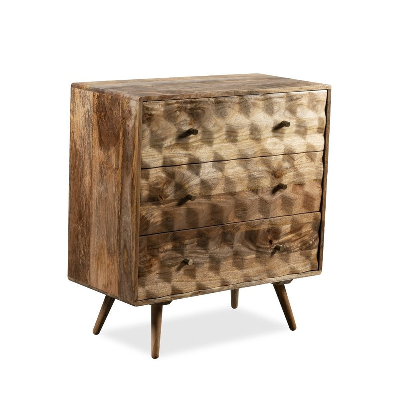 Geo Light Mango Chest of Drawers