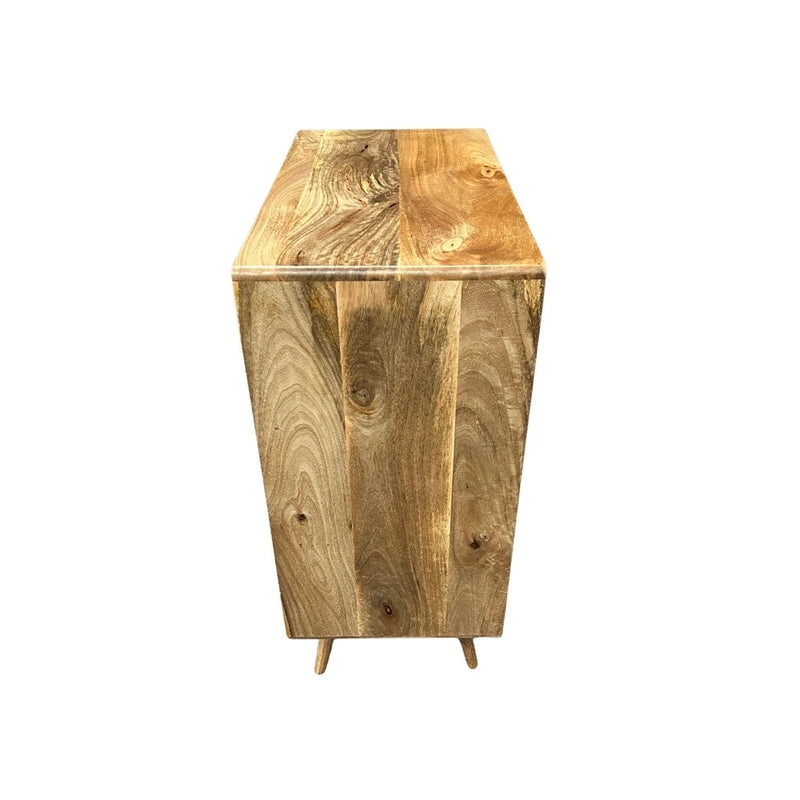 Ex Display Geo Light Mango 85cm Chest of Drawers - One Avaliable