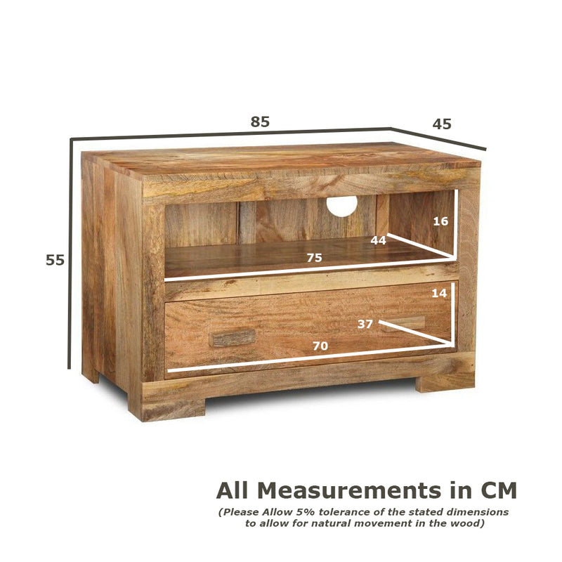 Mango Wood TV Unit