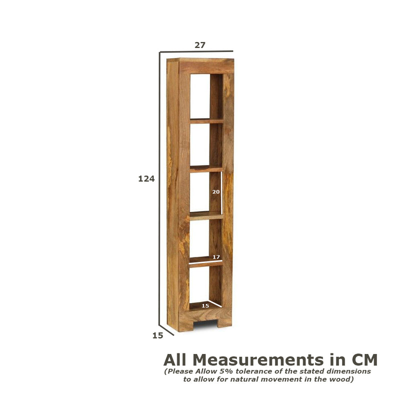 Mango Wood DVD/CD Storage Unit