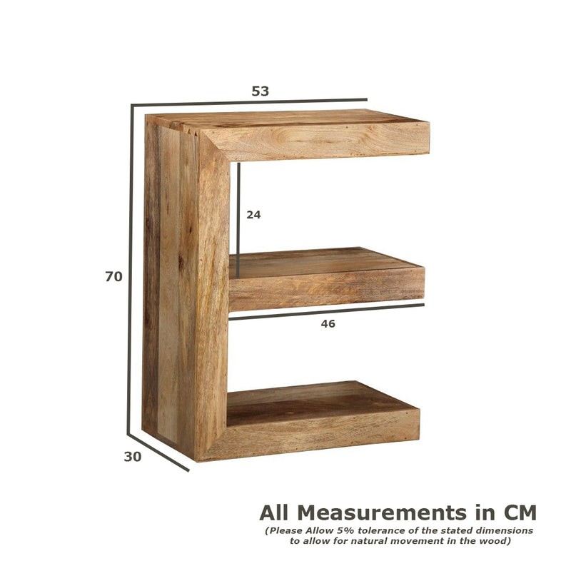 Mango Wood Side Table (E)