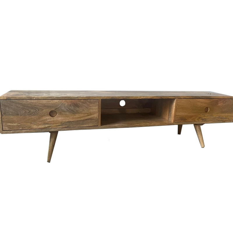 Light Vintage Mango Large TV Unit