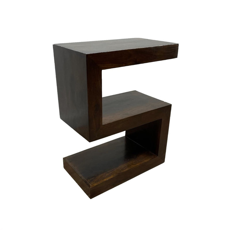 Cube S Shaped Side Table