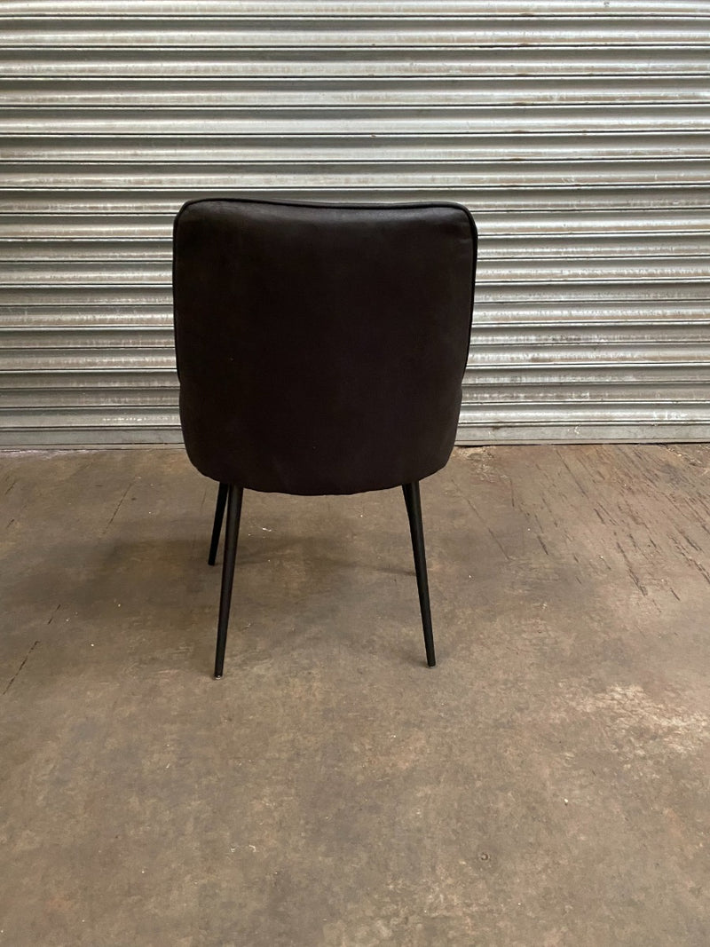 Ex Display Henley Faux Leather Dining Chair (T287)