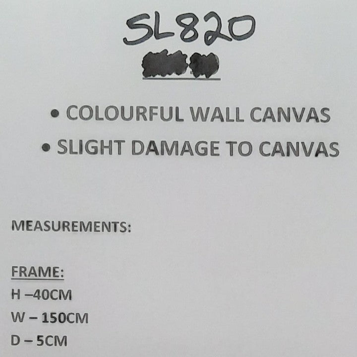 Poppy Wall Canvas (SL820)