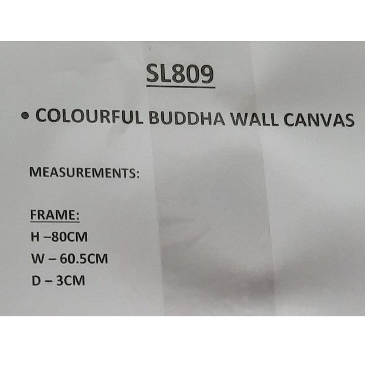 Buddha Wall Canvas (SL809)