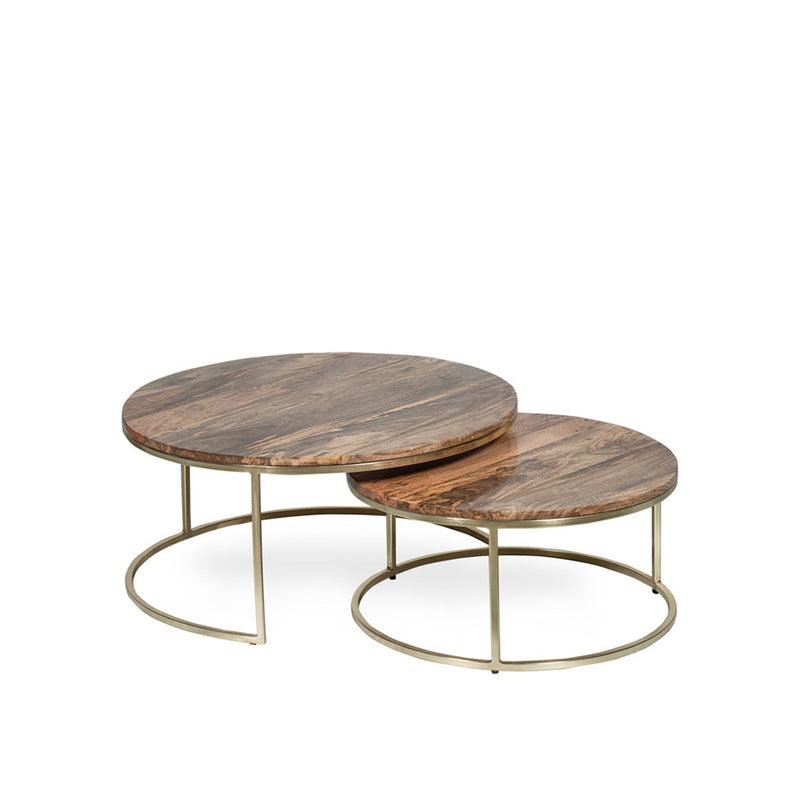 INDG23 - Industrial Gold Stools