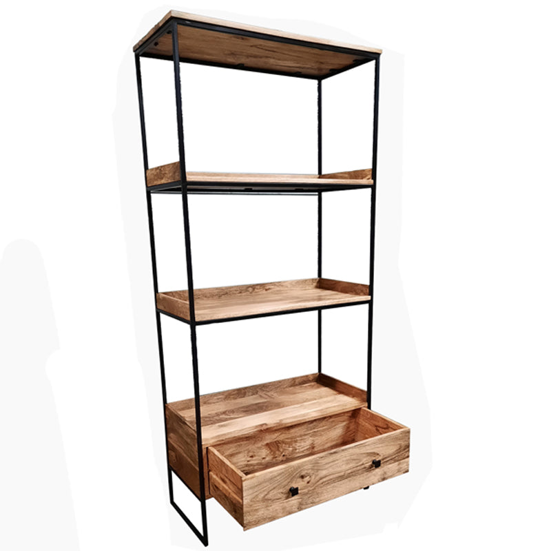 Industrial Square Ladder Shelves
