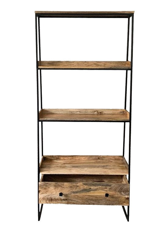 IND29 - Industrial Ladder 85CM Shelves
