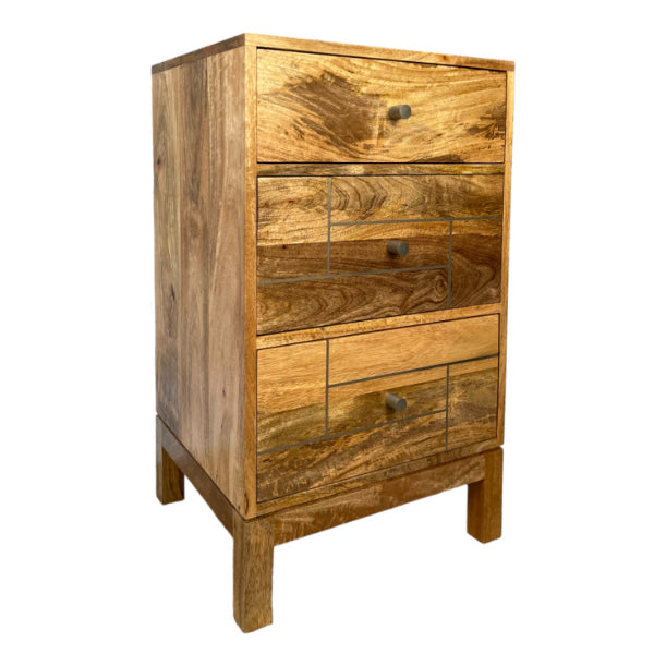 Inset Light Mango Small Drawer