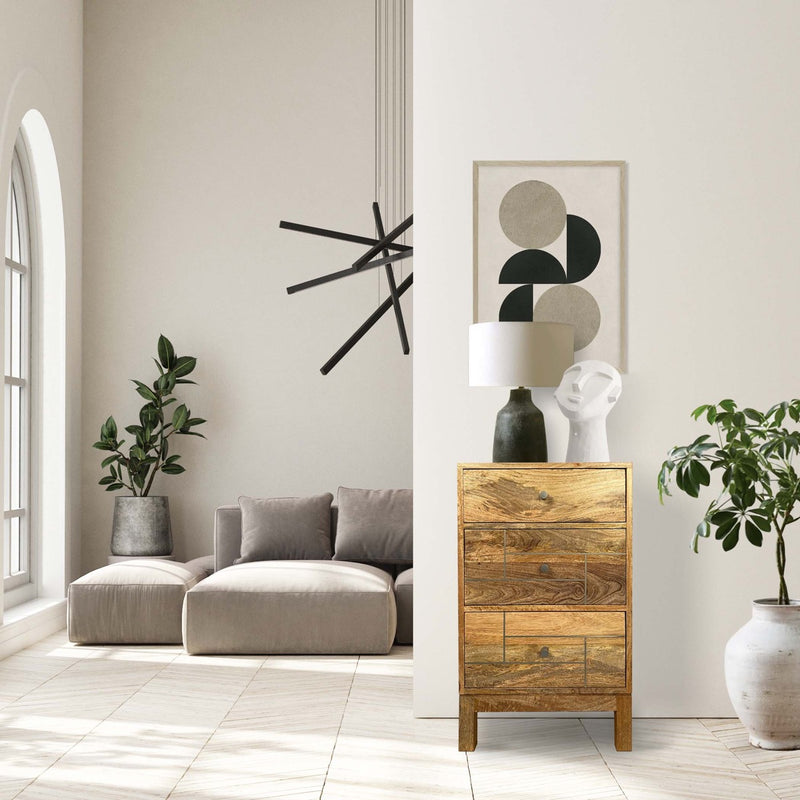 Inset Light Mango 44cm Drawer - In Stock