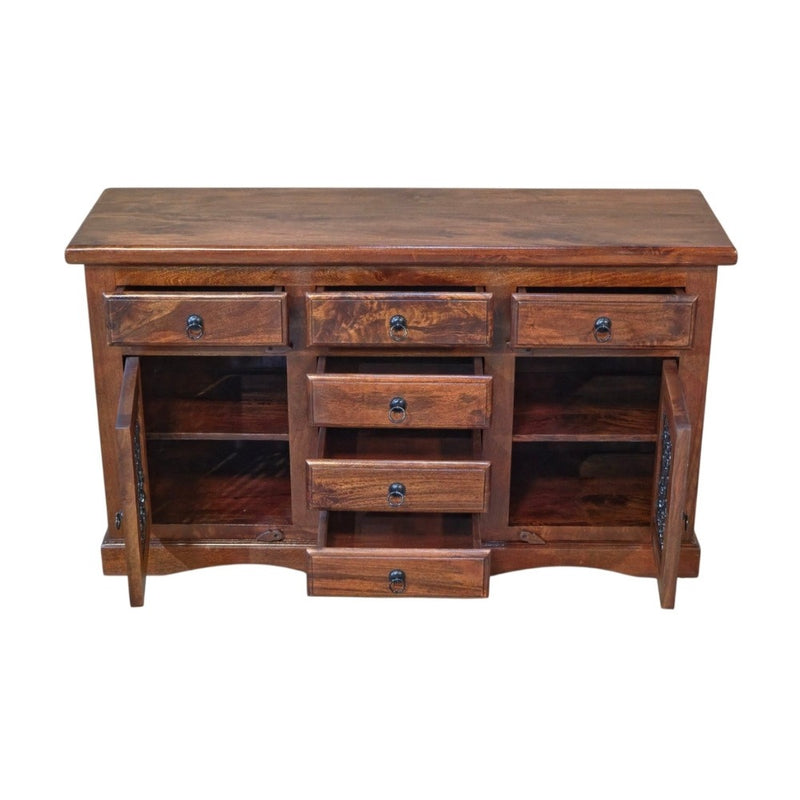 J4H - Jali Mango Honey 135cm 2 Door Sideboard