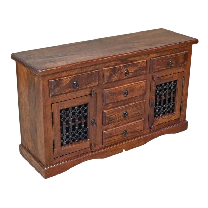 J4H - Jali Mango Honey 135cm 2 Door Sideboard