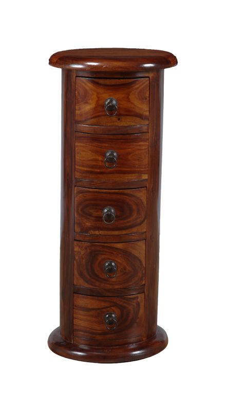 Jali 5 Drawer Slim Drum