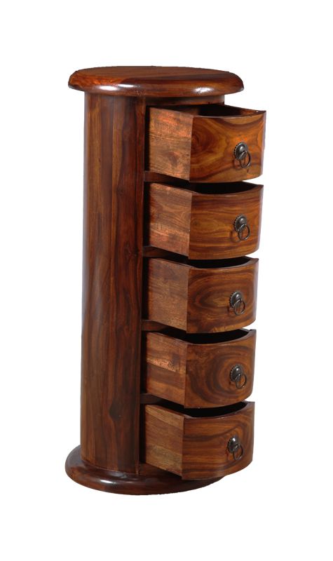 Jali 5 Drawer Slim Drum