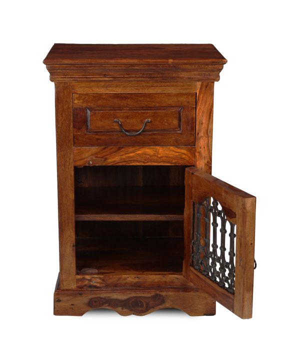 Jali Cabinet with Drawer - In Stock