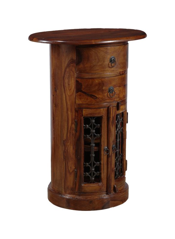 Jali Drum Cabinet