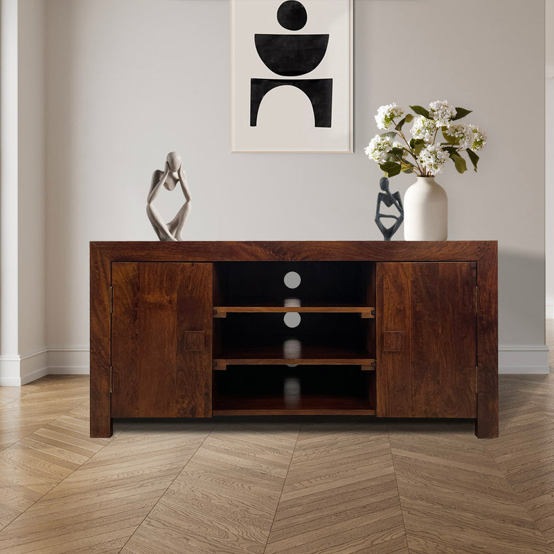 Dakota 120cm Corner TV Unit - In Stock