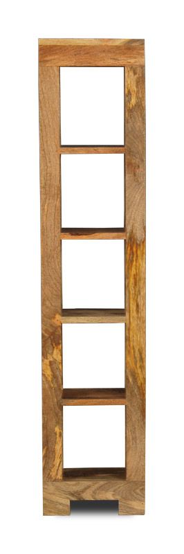 Light Mango Wood DVD/CD Storage Unit