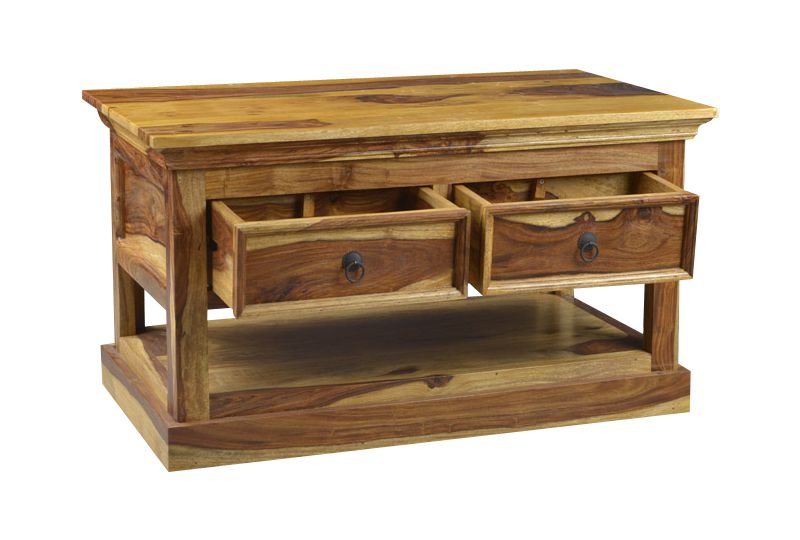 Light Sheesham Coffee Table - Last 1 Remaining