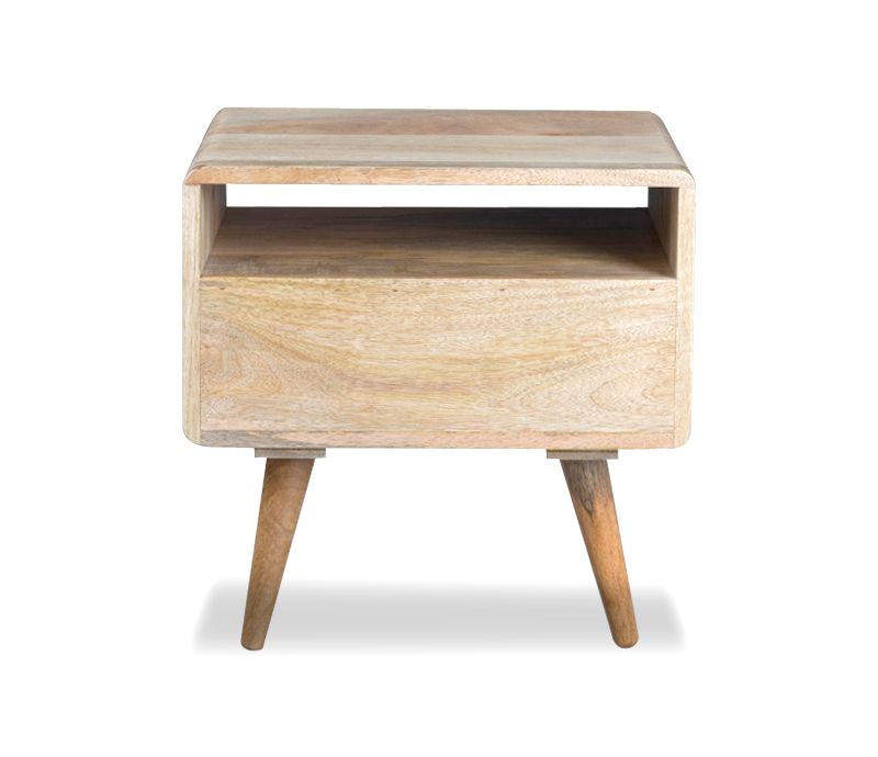 Light Vintage Mango Side Table