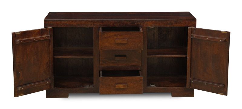 Mango Wood Wide Sideboard