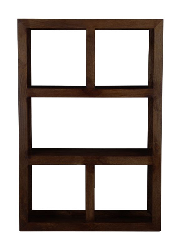 Mango Wood Open Bookcase