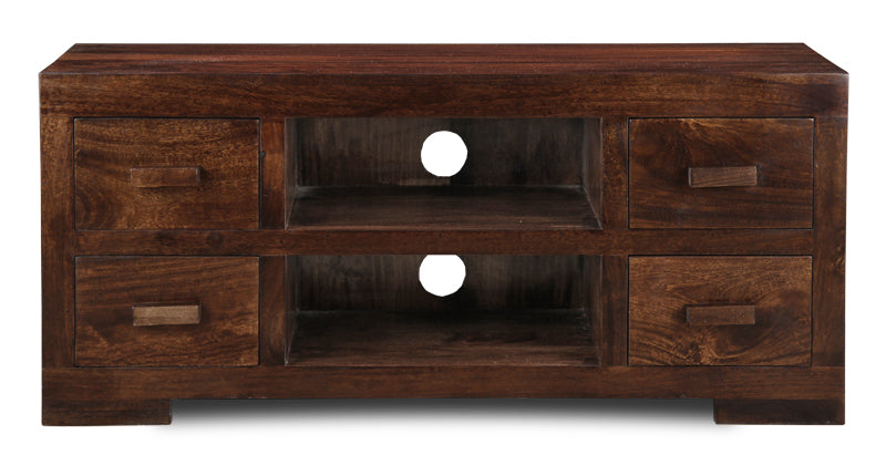 Mango Wood Media Unit