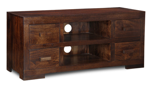 Mango Wood Media Unit