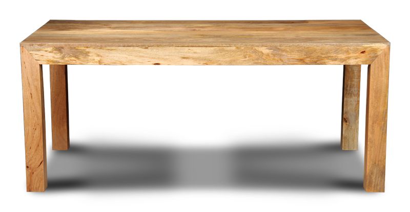 Light Mango Wood 180cm Dining Table