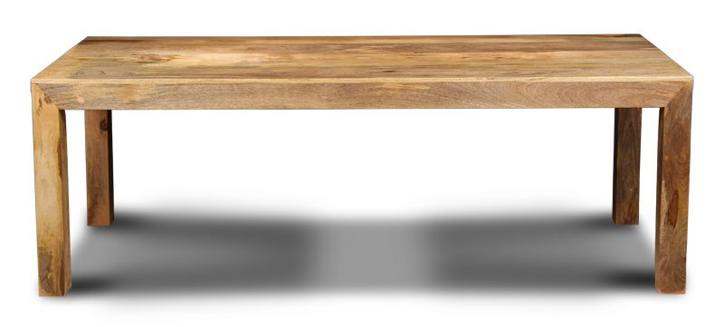 Light Mango Wood 220cm Dining Table