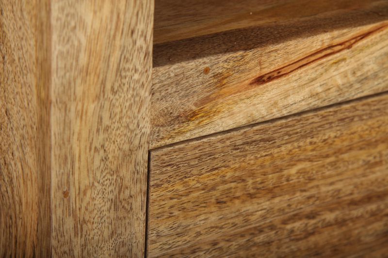 Light Mango Wood 4 Drawer Coffee Table