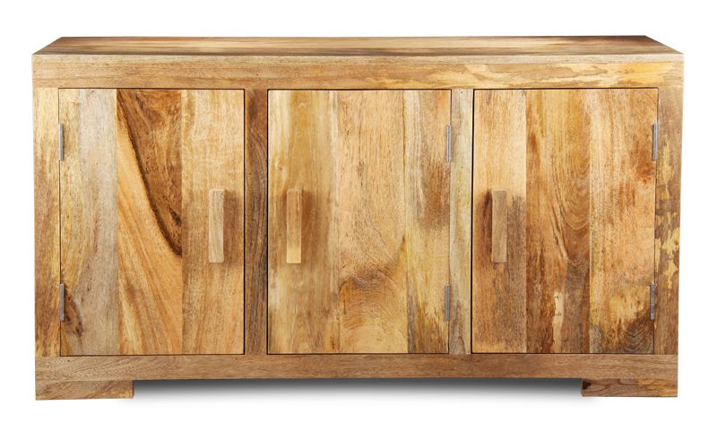 Light Mango Wood Large Sideboard