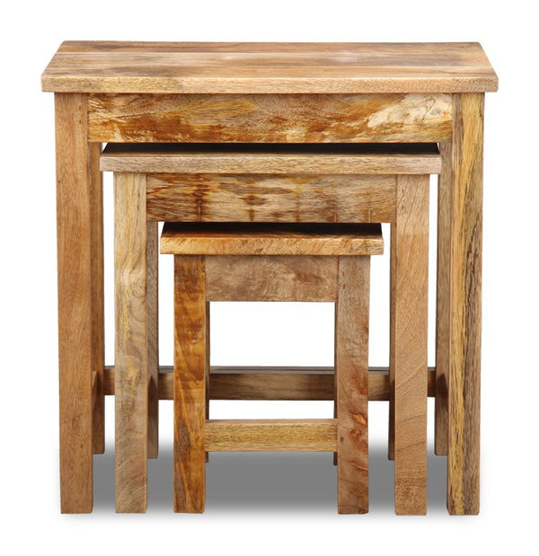 Light Mango Wood Small Nest