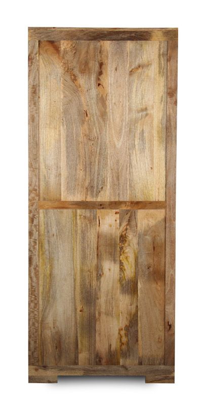 Light Mango Wood Tall Bookcase