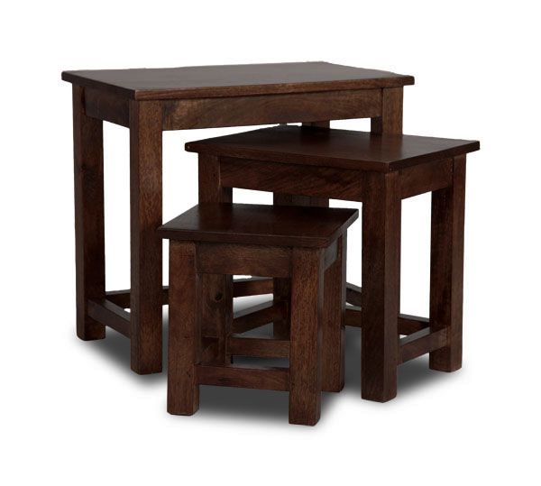 Mango Wood Nest of Tables
